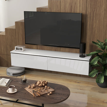 Wall mounted modern floating TV stand