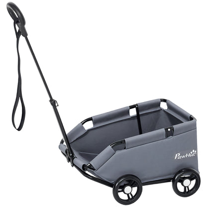 Lightweight folding pet stroller