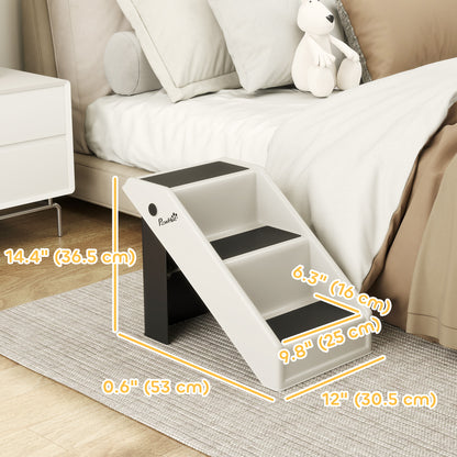Escalera plegable para perros con 3 peldaños antideslizantes