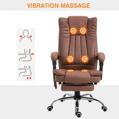Office Chair Vibration Massage Retractable Footrest