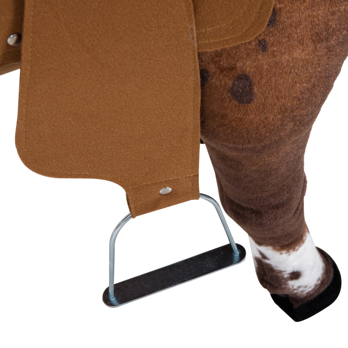 Caballo de peluche de pie para niños