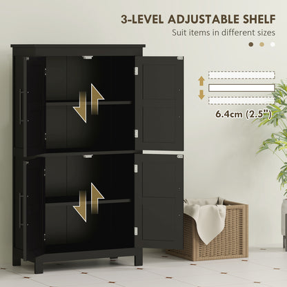 Farmhouse bathroom storage cabinet