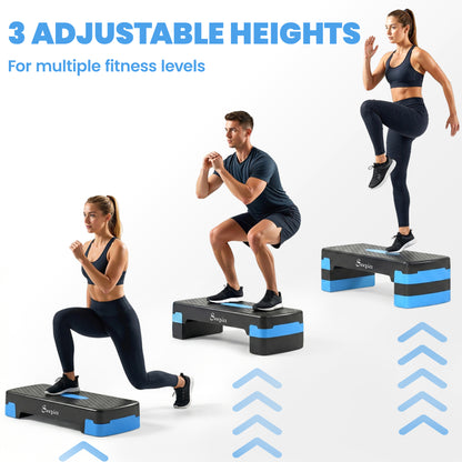 Adjustable Aerobic Step Platform 3 Heights