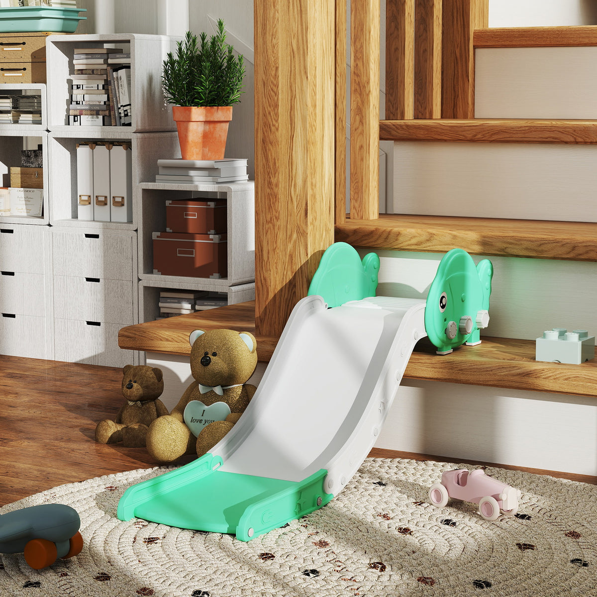 Tobogán para sofá y cama, niños de 18-48 meses