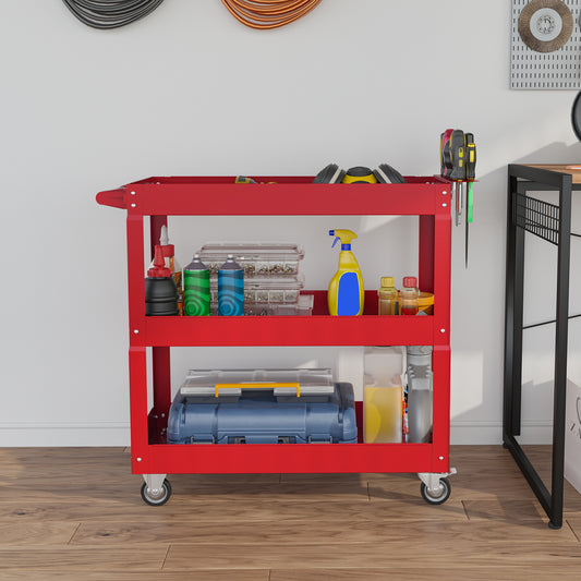 3-Tier Rolling Heavy Duty Utility Tool Cart