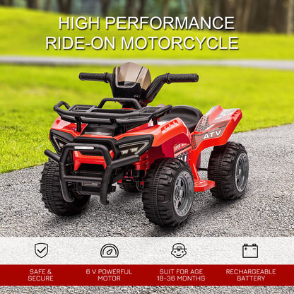 6V Kids Electric ATV Quad Ride-On Four-Wheeler