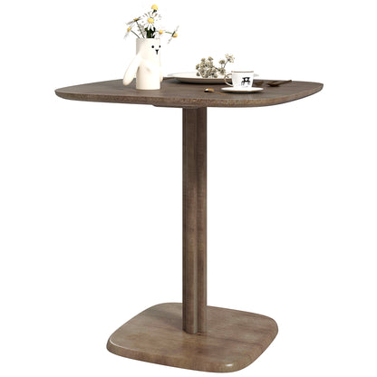 Modern wooden dining table