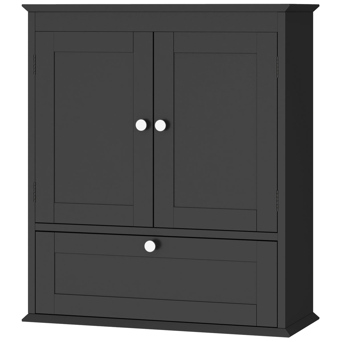 Armario de pared para baño con estante ajustable