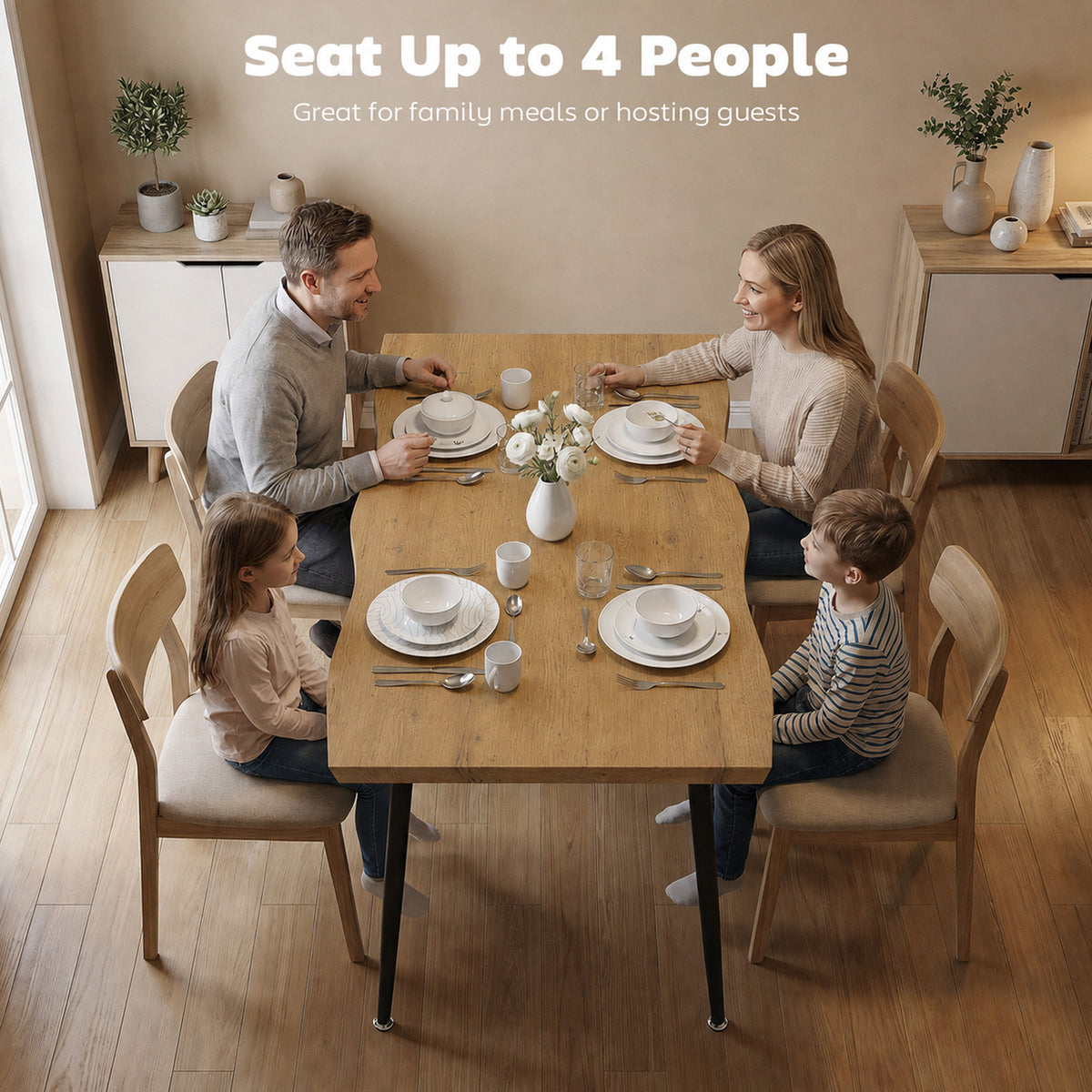 Nordic Dining Table 110 x 70 cm