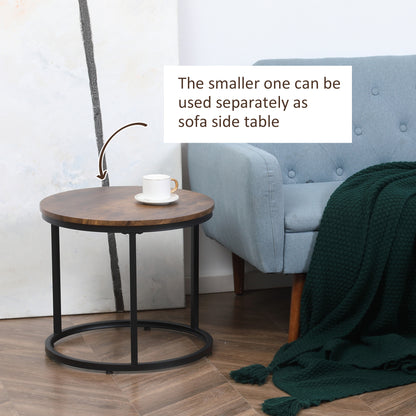 Nesting Coffee Table Set — Set of 2