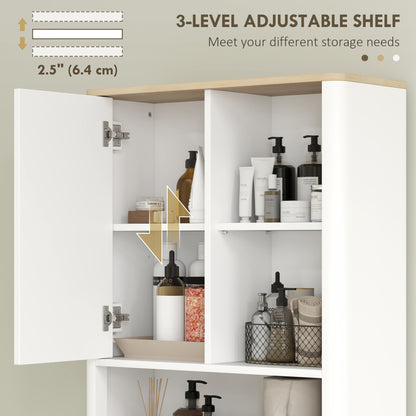 Over The Toilet Storage Cabinet Adjustable Shelf