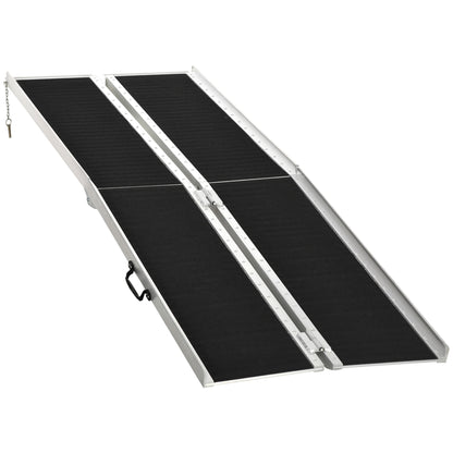 Folding Wheelchair Ramp 8ft 600lbs Capacity