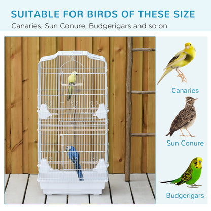 Flight Bird Cage 2 Doors with Perches and Feeders