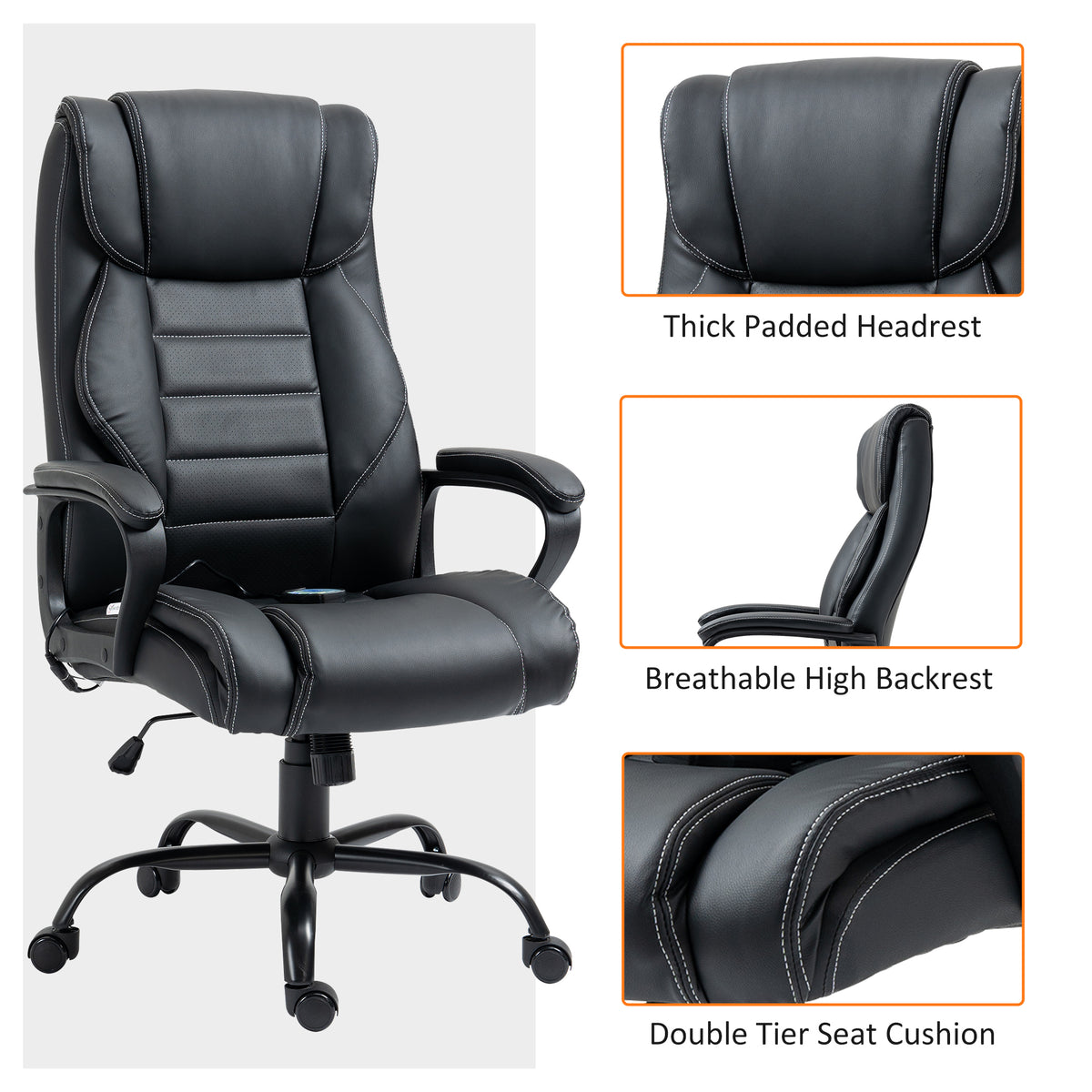 Massage Executive High Back Office Chair