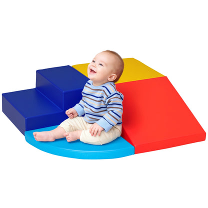 Toddler foam play climbing blocks set — Set of 4