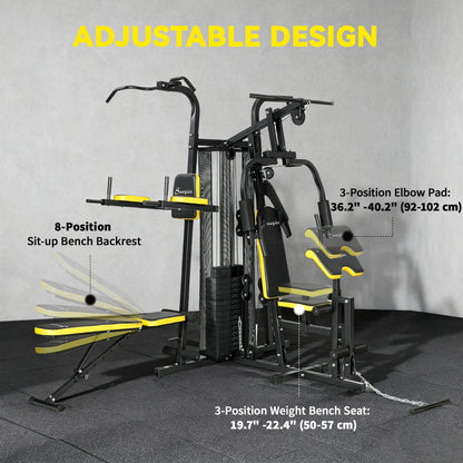 Torre de potencia multifunción para entrenamiento completo