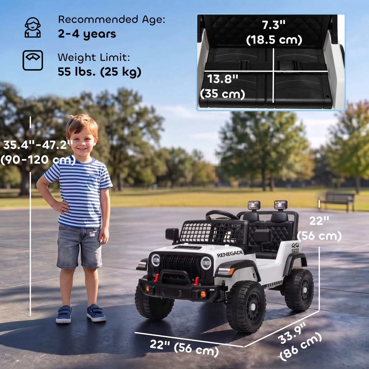 12V Electric Ride-On Truck Car with Remote Control