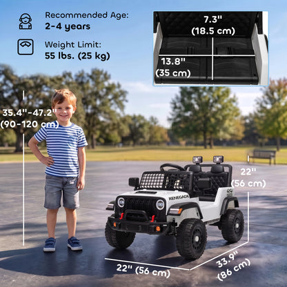 12V Electric Ride-On Truck Car with Remote Control