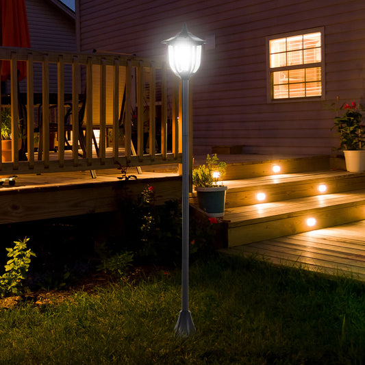 Solar Torch Lights Outdoor 6 LED Water-Resistant