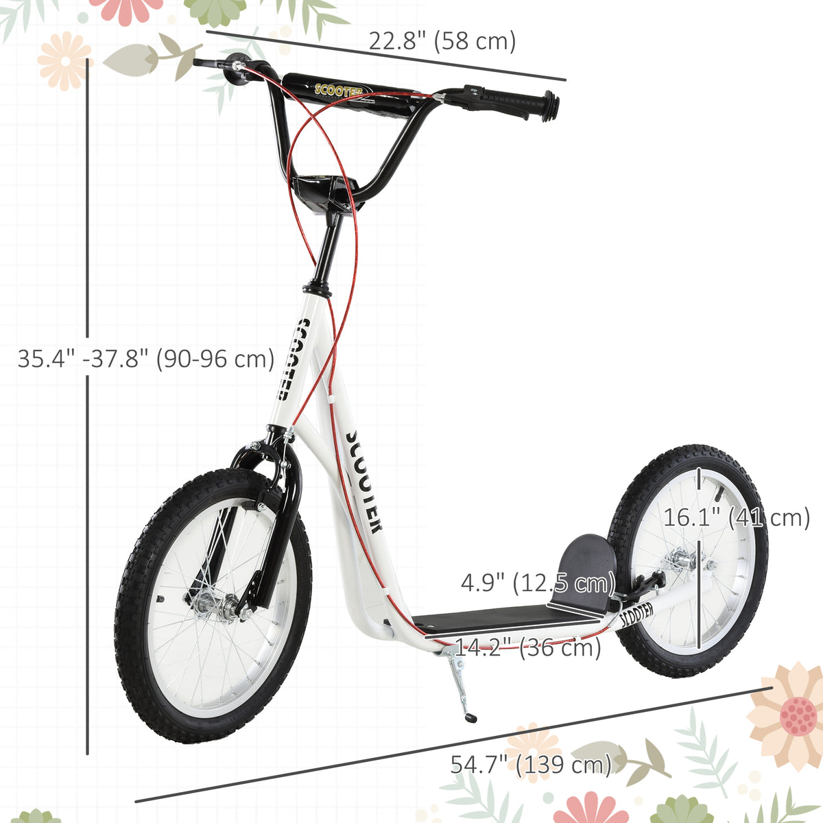 Kids Kick Scooter for 5 Plus Years