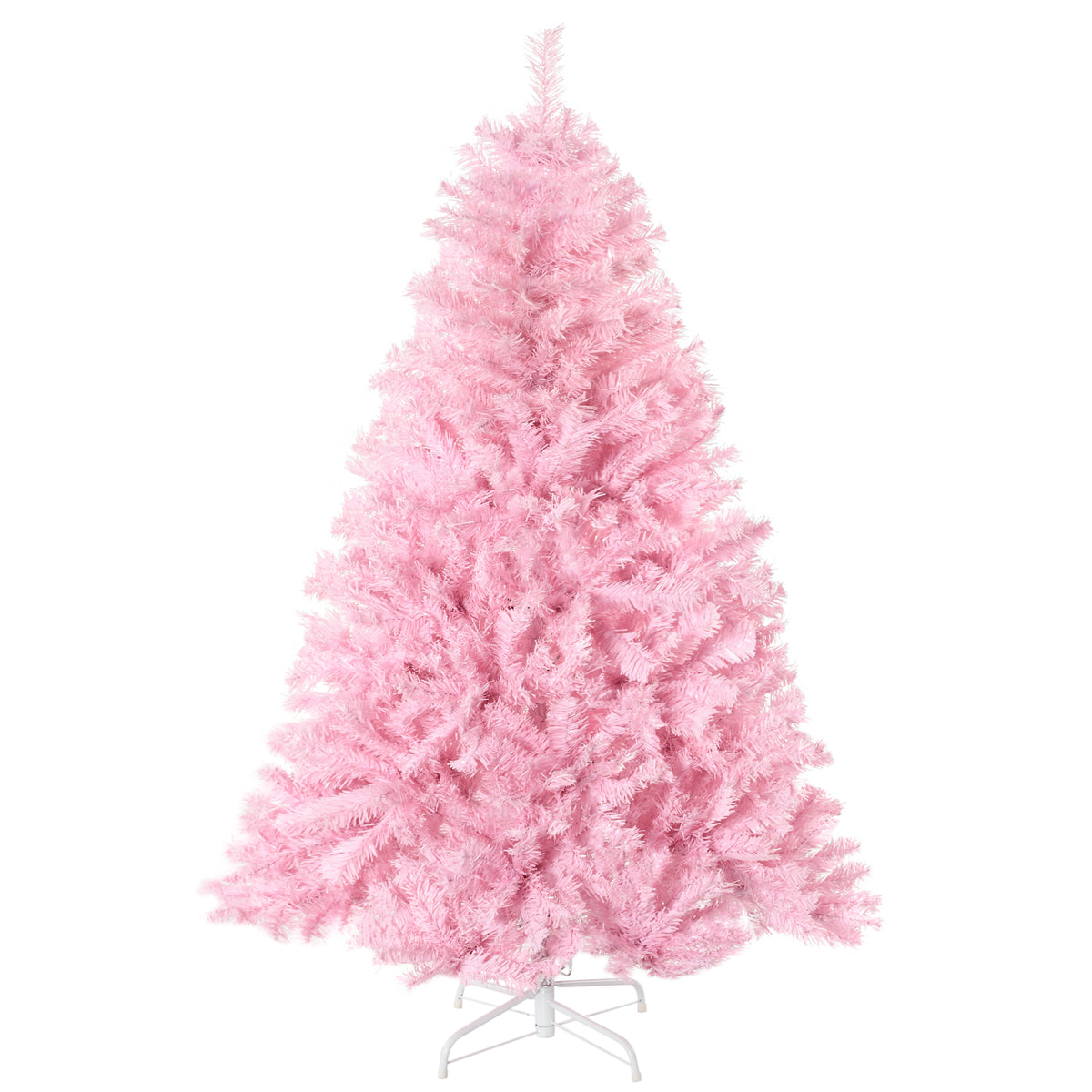 Pink artificial Christmas tree