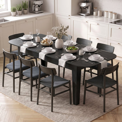 Extendable Oval Farmhouse Dining Table