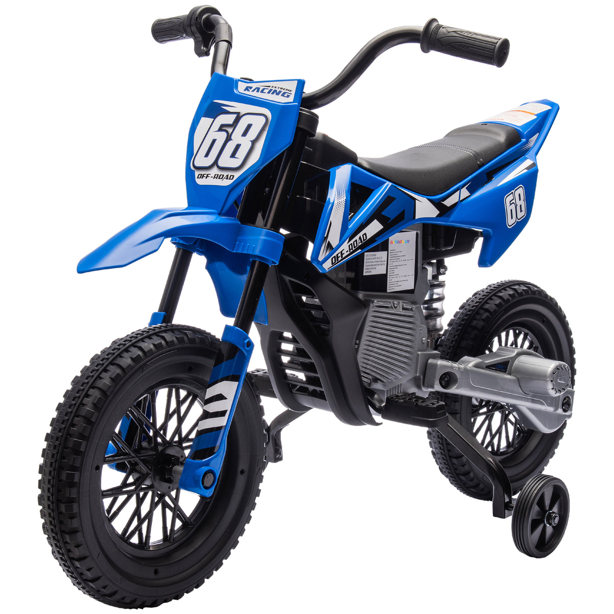 Electric Kids Motorcycle 12V with Training Wheels