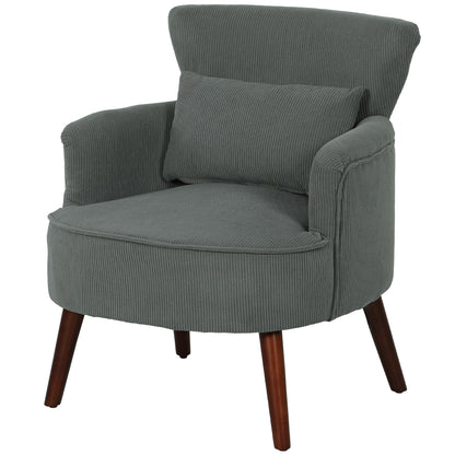 Modern Upholstered Accent Armchair