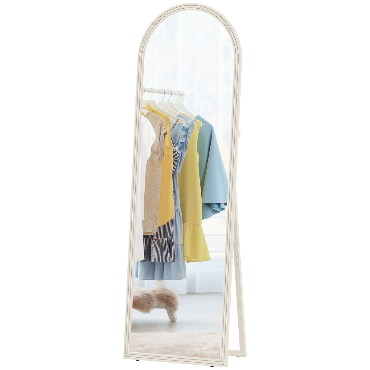 Arched Full Length Standing Mirror 64 inches