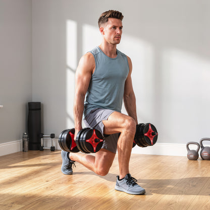 5-in-1 Adjustable Dumbbell Set 30 kg
