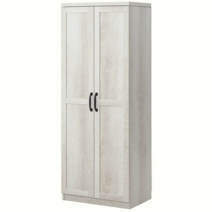 5-Tier Kitchen Pantry Cabinet with Doors