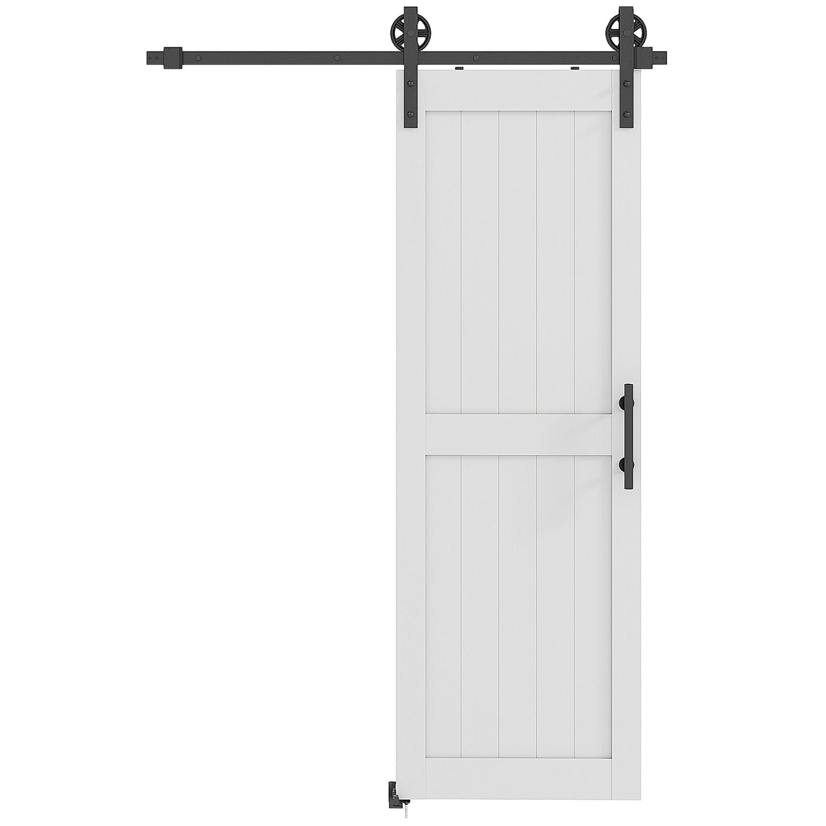 Waterproof sliding barn door