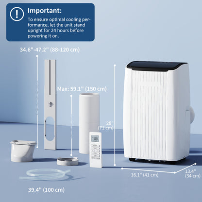 Portable Air Conditioner 12000 BTU 5-in-1