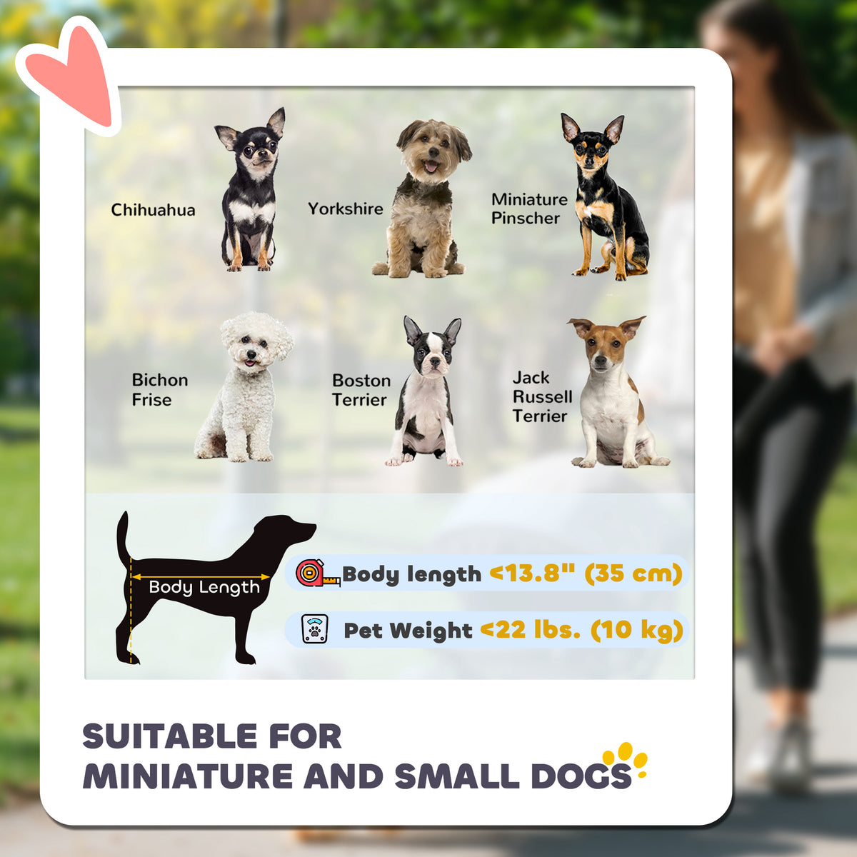 Cochecito plegable para mascotas con frenos — gris