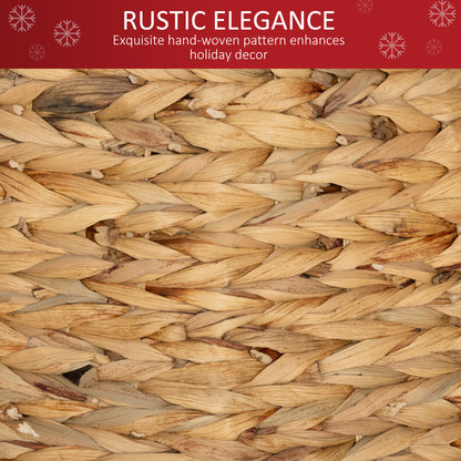 Water Hyacinth Woven Christmas Tree Collar