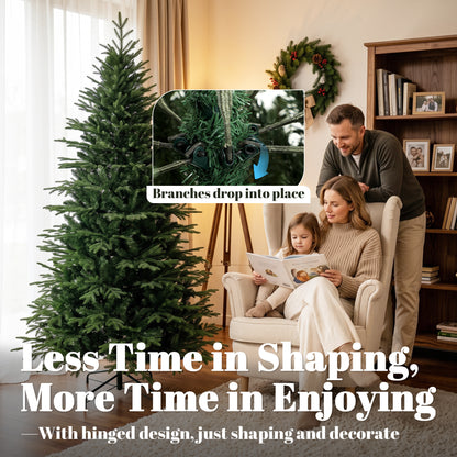 Lush Artificial Christmas Tree 213 cm