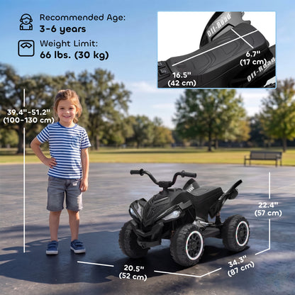 12V Kids Dual Motor Electric ATV