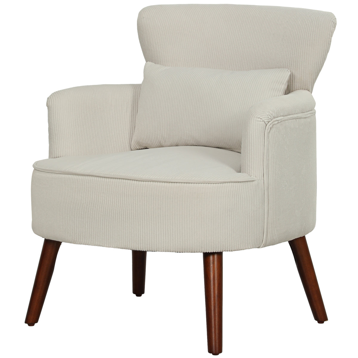 Modern Upholstered Accent Armchair