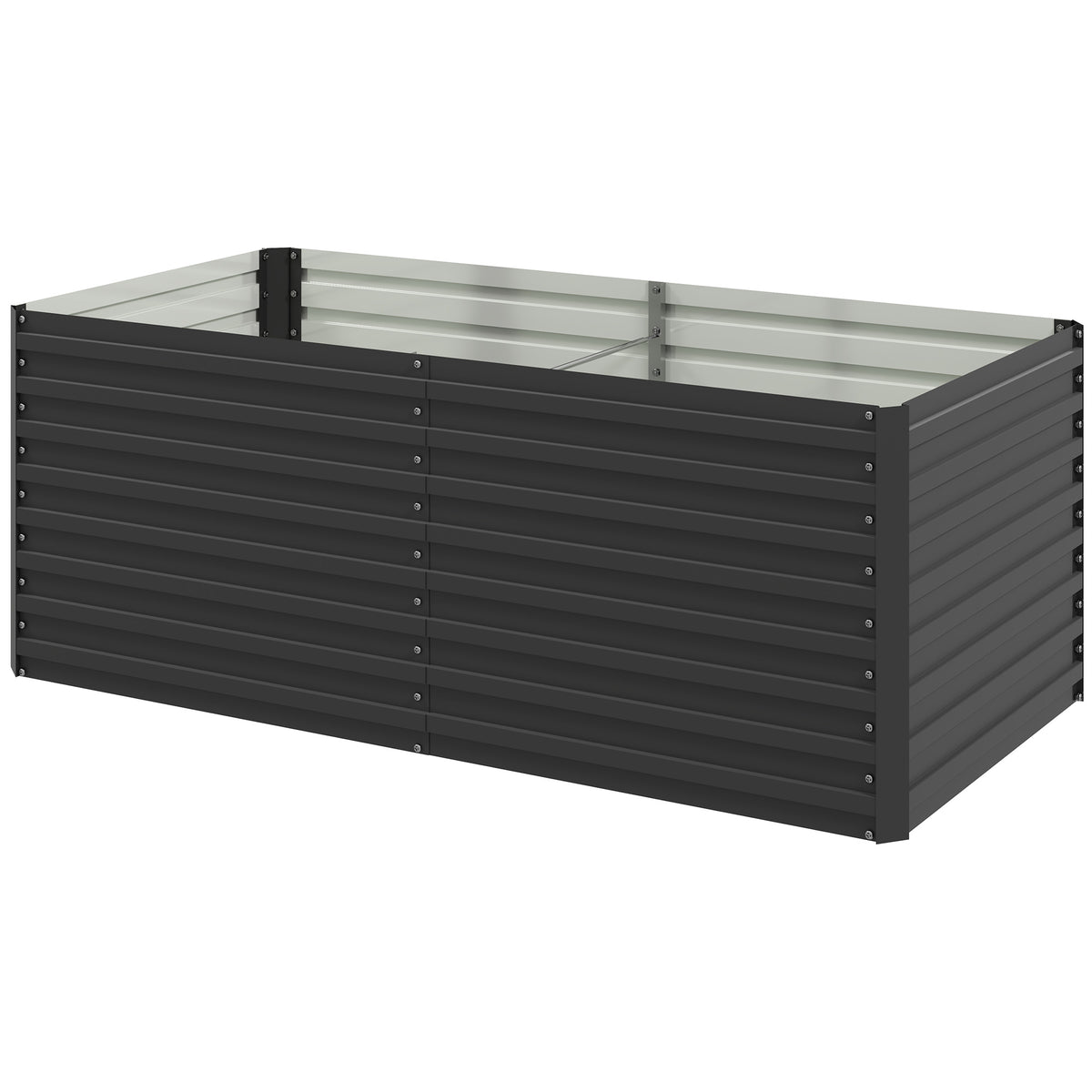 Raised Garden Bed Galvanized 152 x 91 x 61 cm