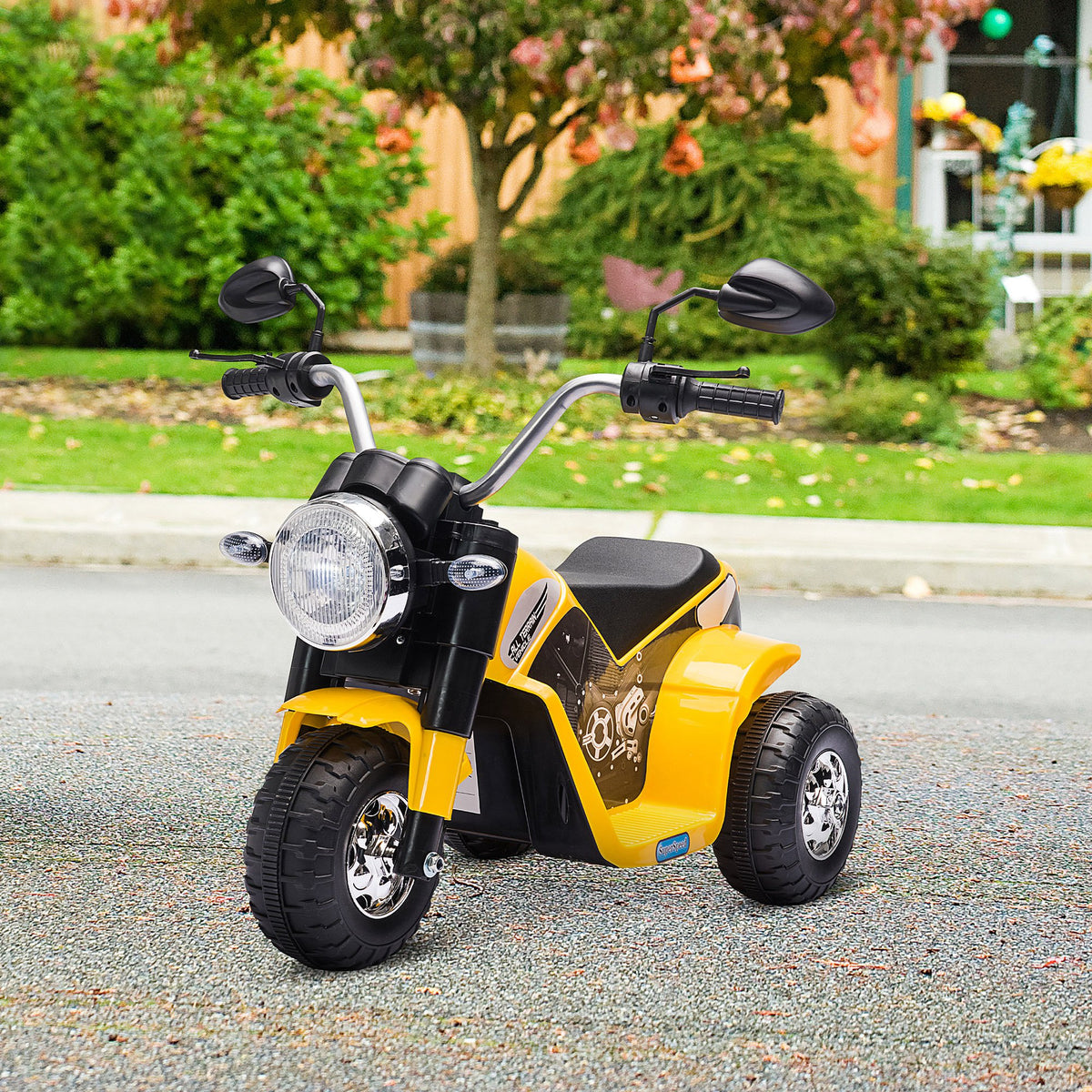 Kids Electric Dirt Bike 3-Wheel Ride-On 6V