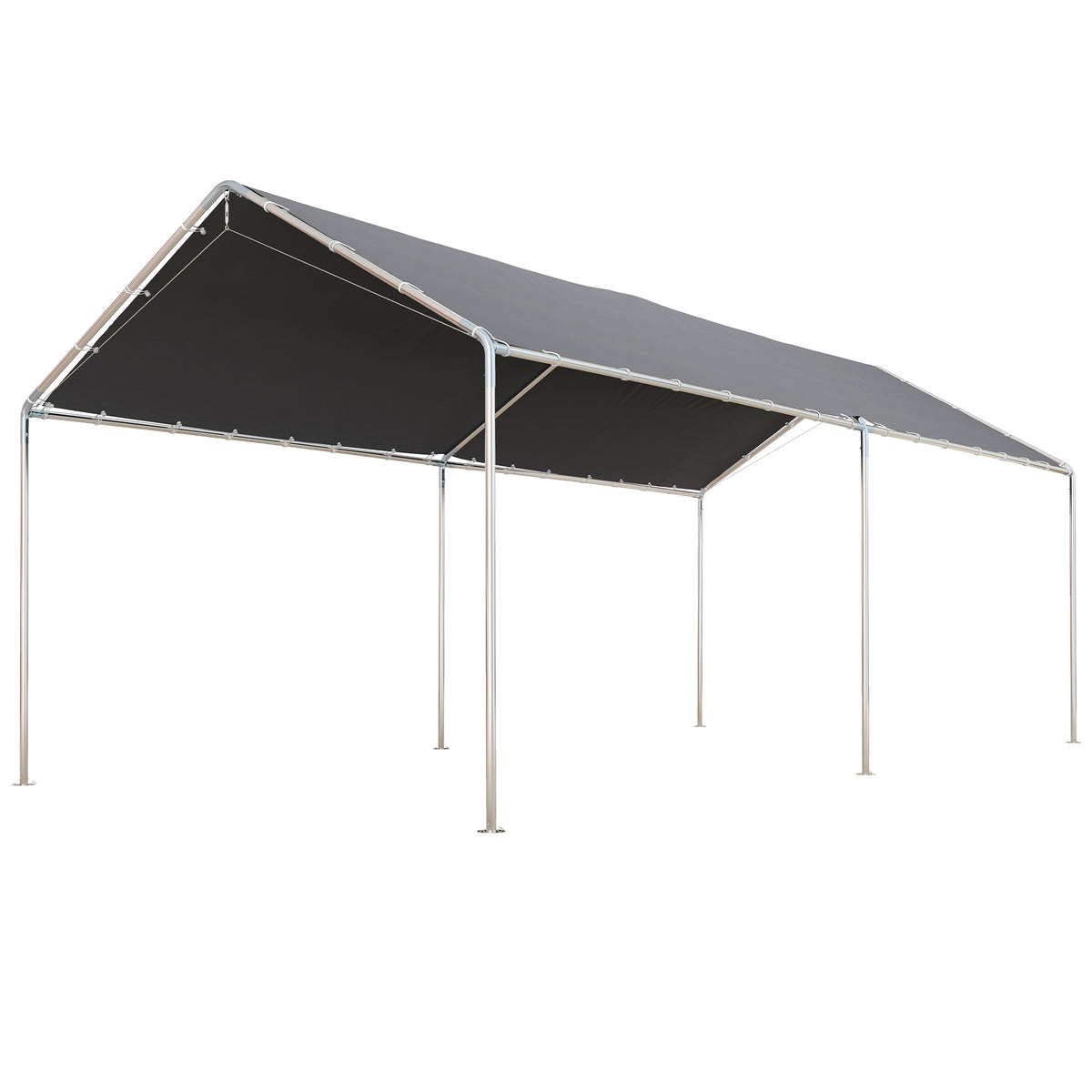 Car Shelter 10' Galvanized Steel