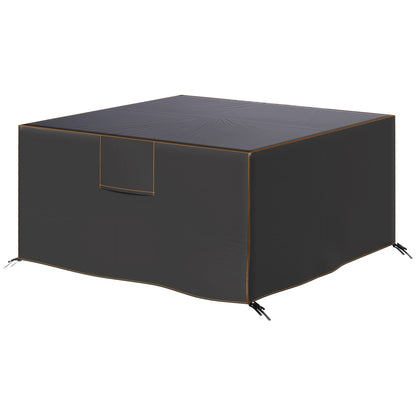Funda impermeable para muebles de patio 420D — Negro