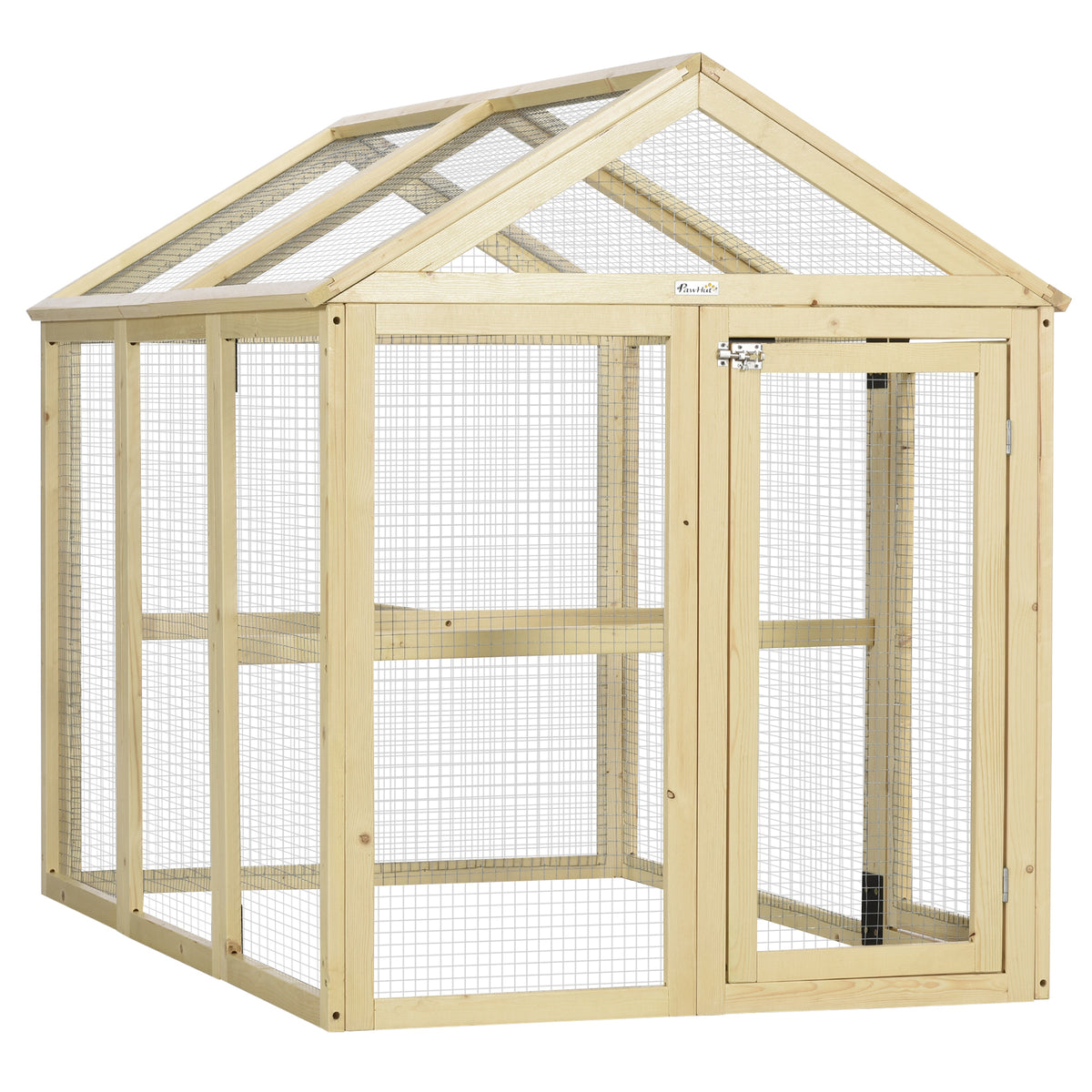 Expandable outdoor fir wood chicken coop
