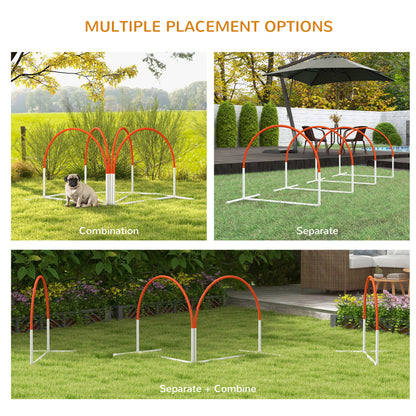 Dog Agility Training Equipment Set — Set of 4
