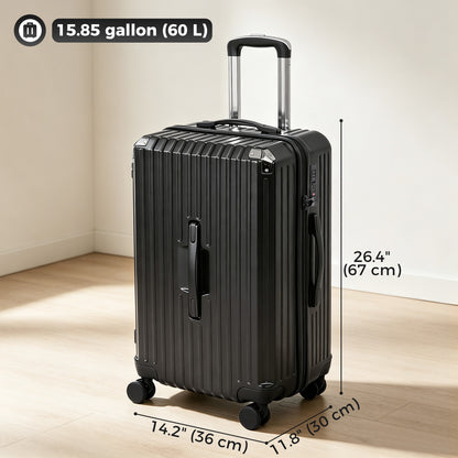 Maleta rígida 61 cm protección de esquinas cerradura TSA