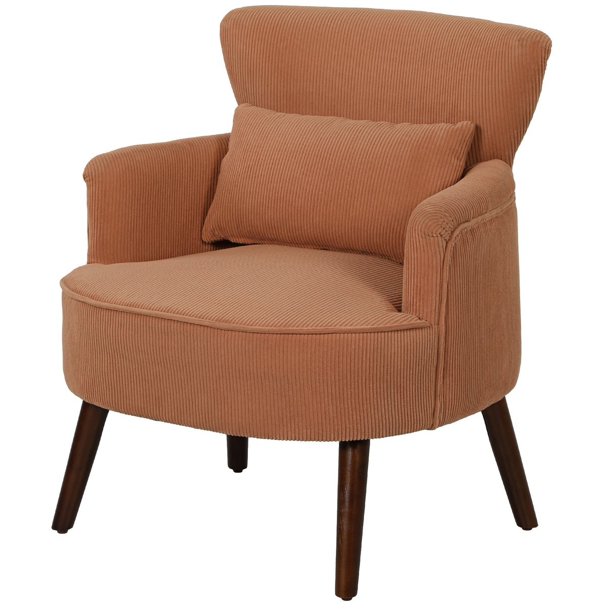 Modern Upholstered Accent Armchair