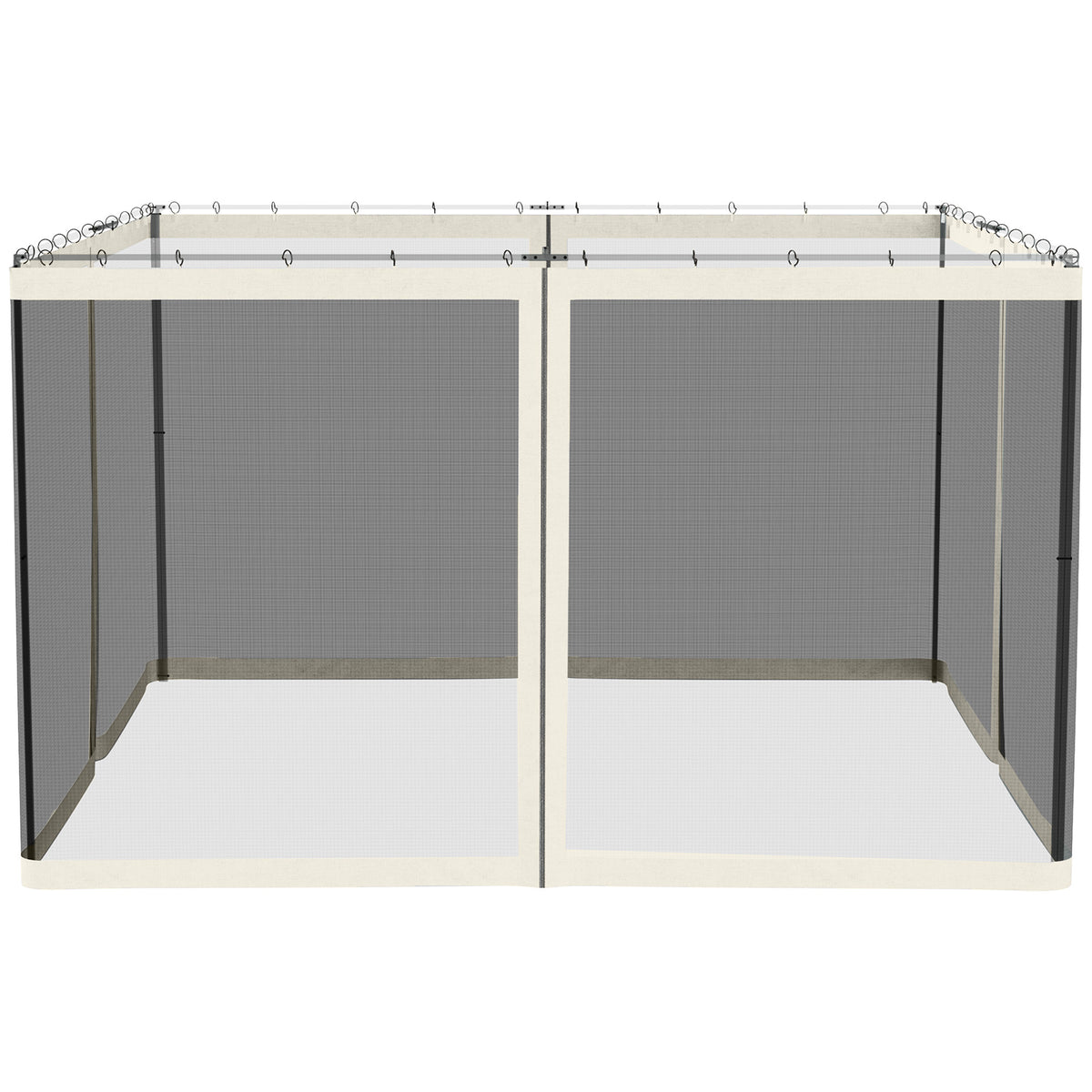 Mosquitera de repuesto para cenador de 3 x 3,6 m