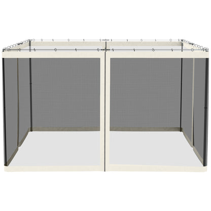 Mosquitera de repuesto para cenador de 3 x 3,6 m
