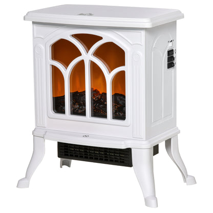 Electric Fireplace Heater with Realistic Flame 750W/1500W