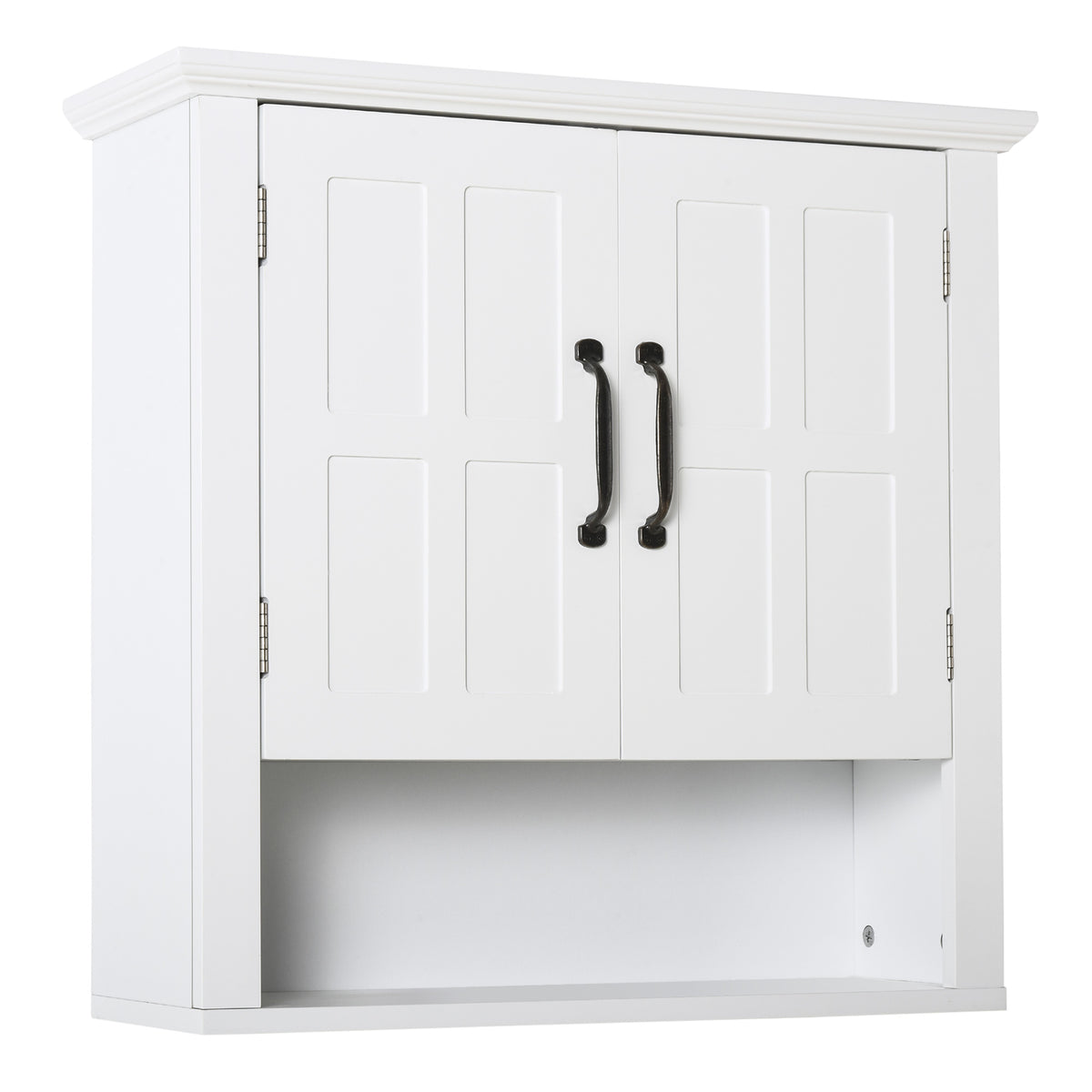 Armario de pared para baño con estante ajustable